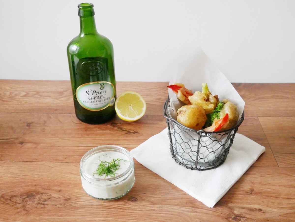 Gluten-Free Beer Battered Veggies + A Giveaway!